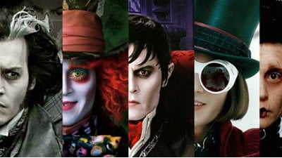 Johnny Depp e seus personagens