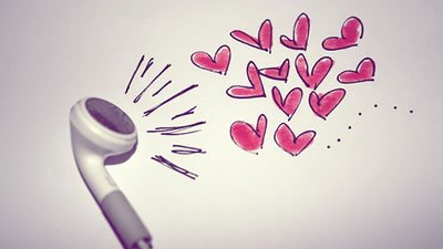 Amor em notas musicais. Cante com amor, cante o amor!