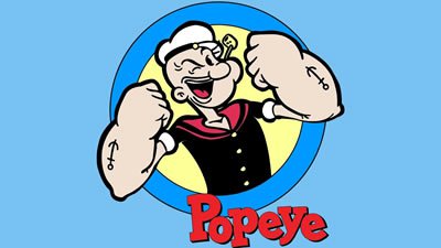 Desenho animado do Popeye