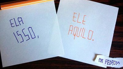 Ela isso, ele aquilo 1