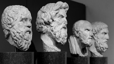 Resultado de imagem para filósofos da antiga grécia