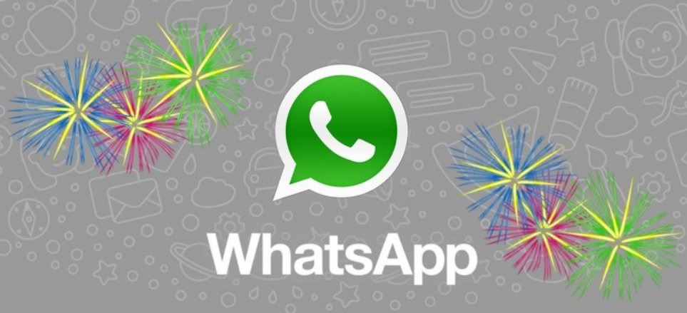 Ano Novo no WhatsApp