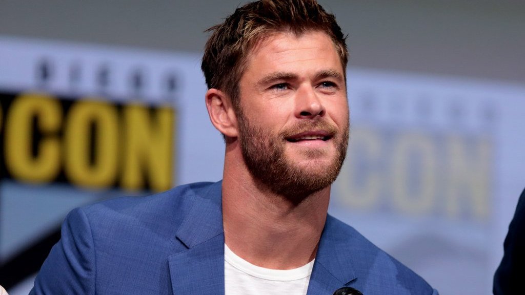 Chris Hemsworth na ComicCon Experience.