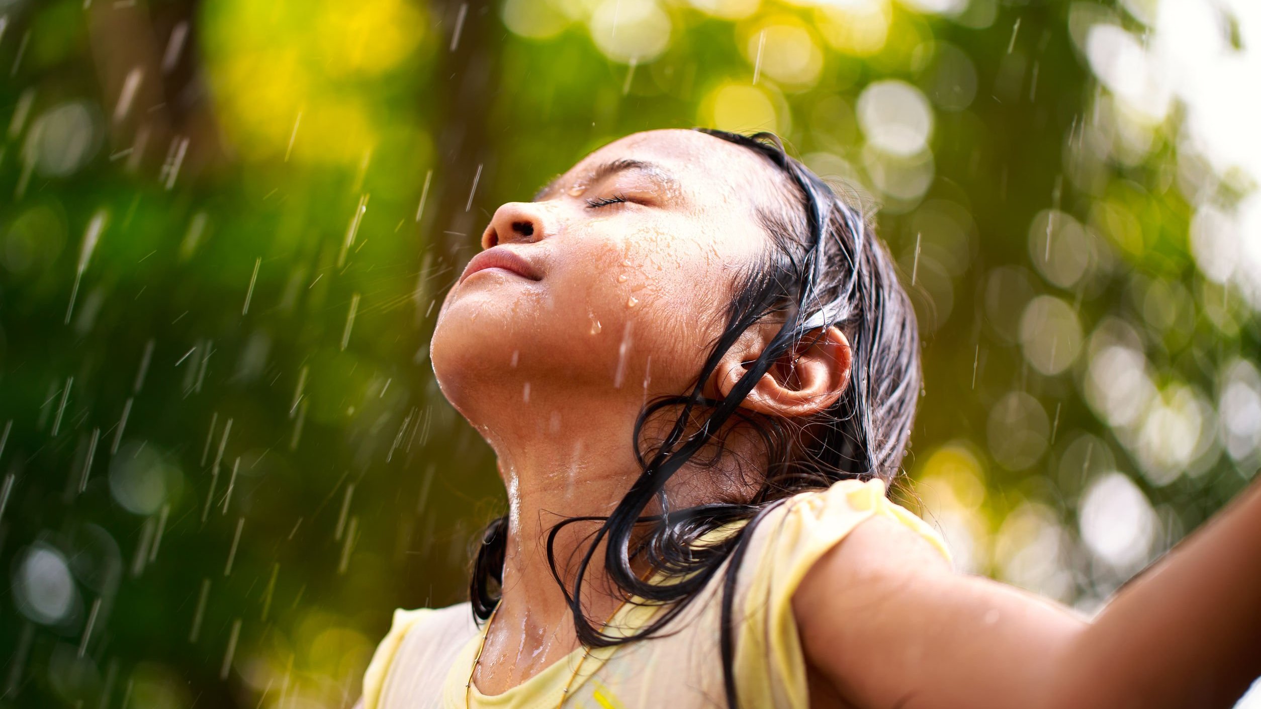 A chuva traz calmaria