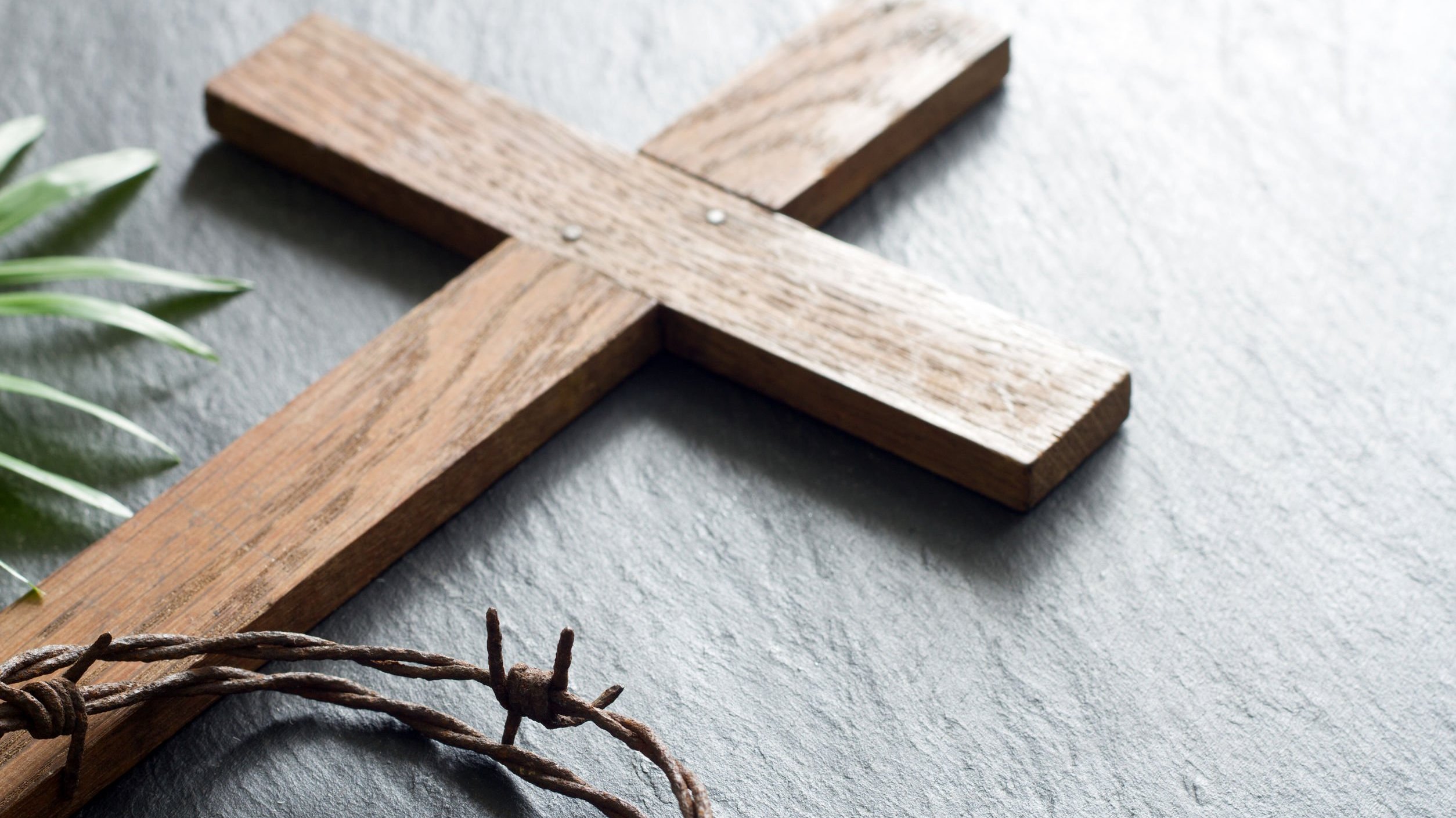 Деревянный крест Пасха