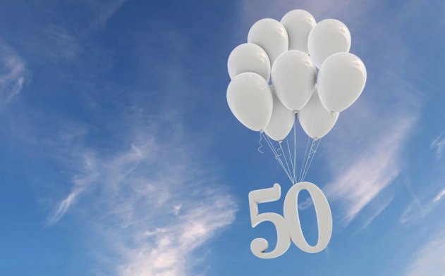 Meio século - Mensagens para aniversário de 50 anos - Idade