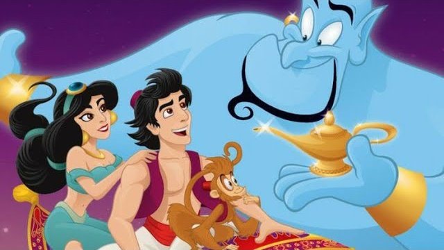 Mensagens Com Amor/ Reprodução Youtube/ Tudo Para Status Imagem de capa do filme Aladdin