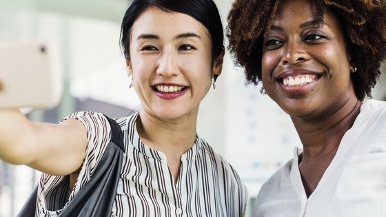 Legendas para selfie de melhores amigas