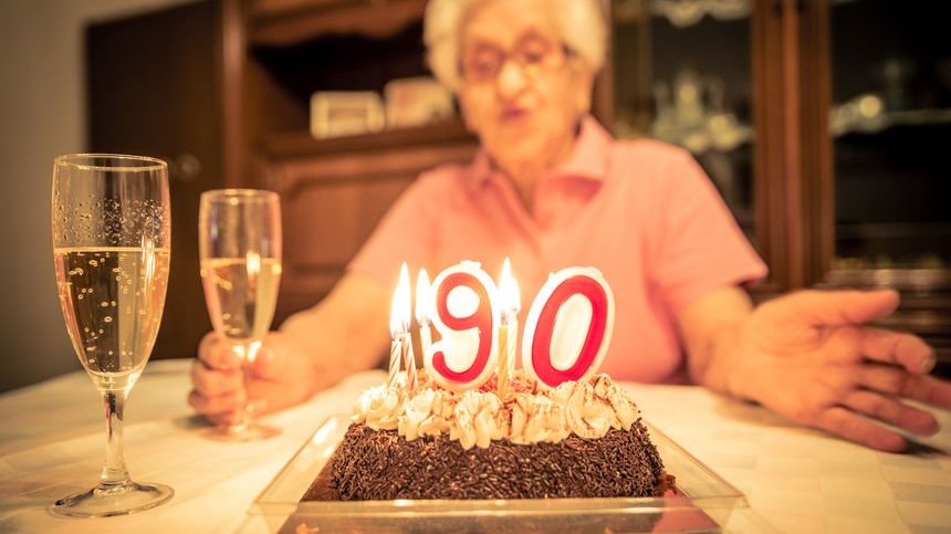 Mensagens de aniversário para 90 anos