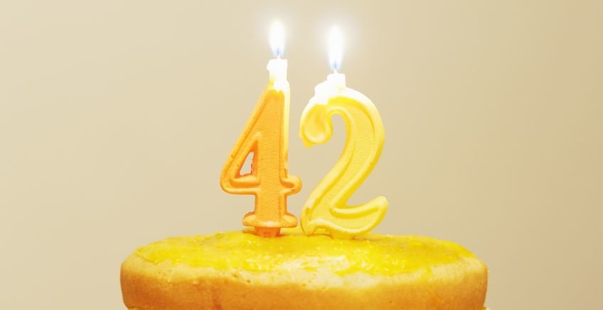 Mensagens de aniversário para 42 anos