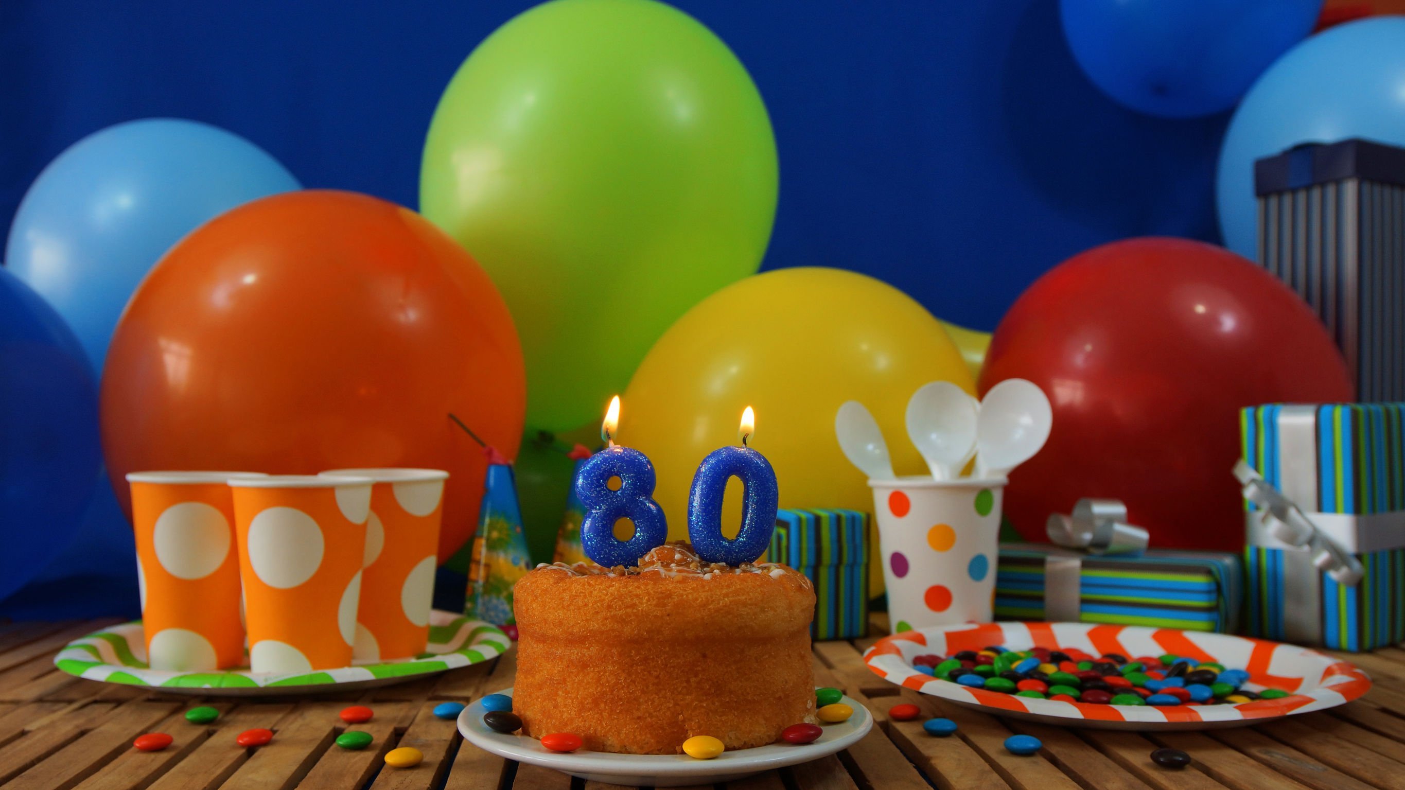 Mensagens de Aniversário para 80 anos