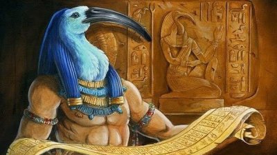 Resultado de imagem para deus egÃ­pcio thoth