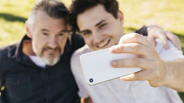 Legendas para selfie com o padrinho
