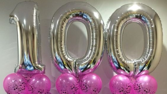 Mensagens de aniversário para 100 anos