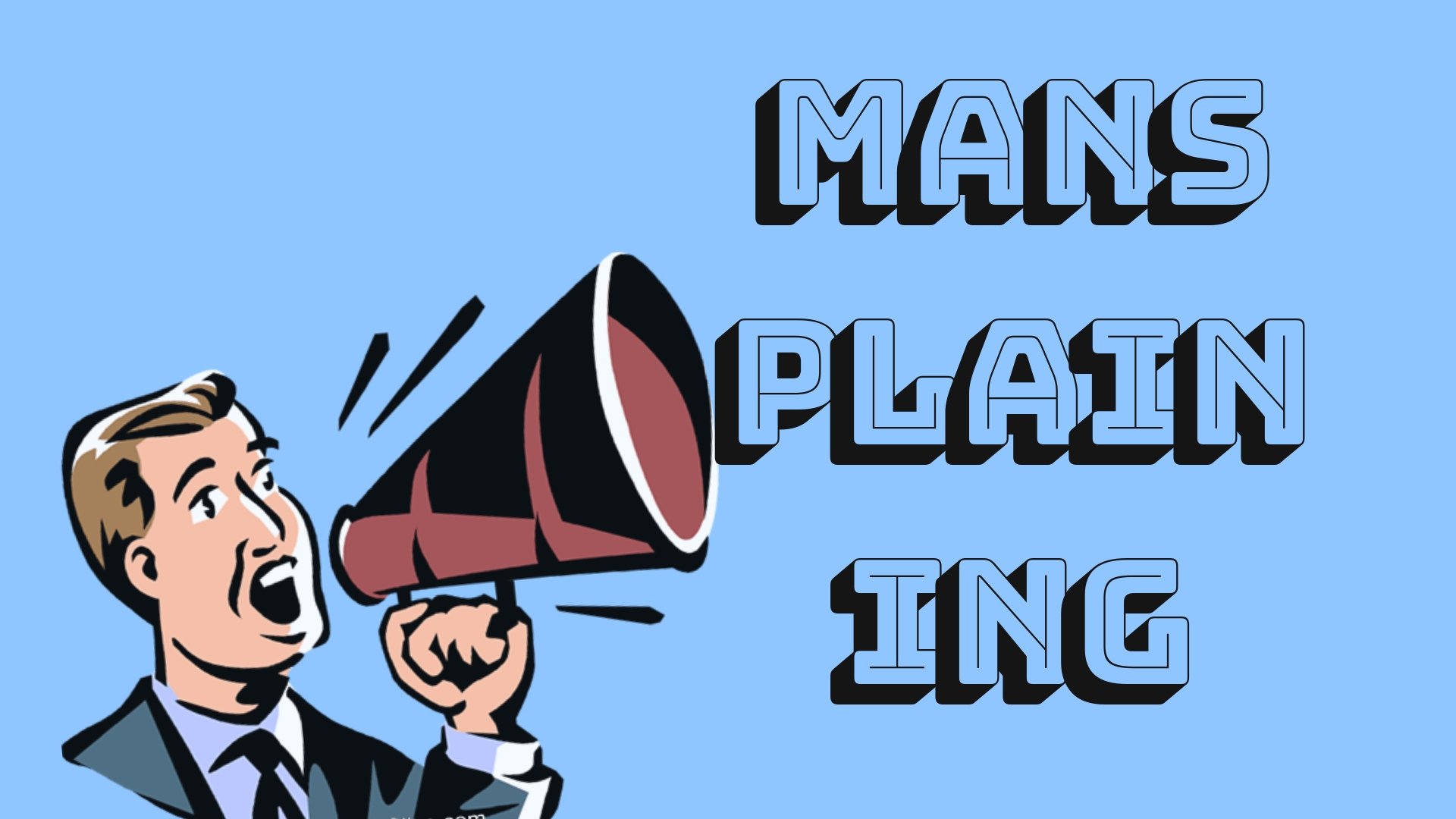 O que é mansplaining?