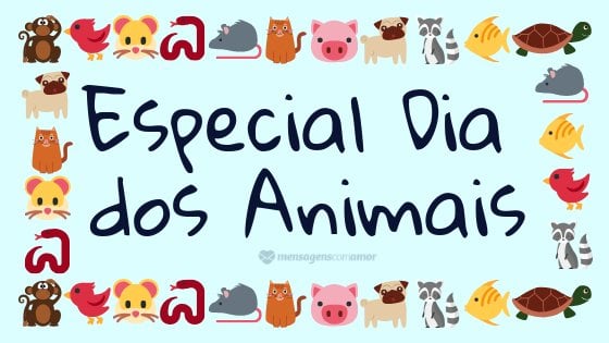 Especial Dia dos Animais
