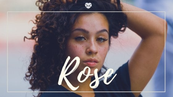 Significado do nome Rose