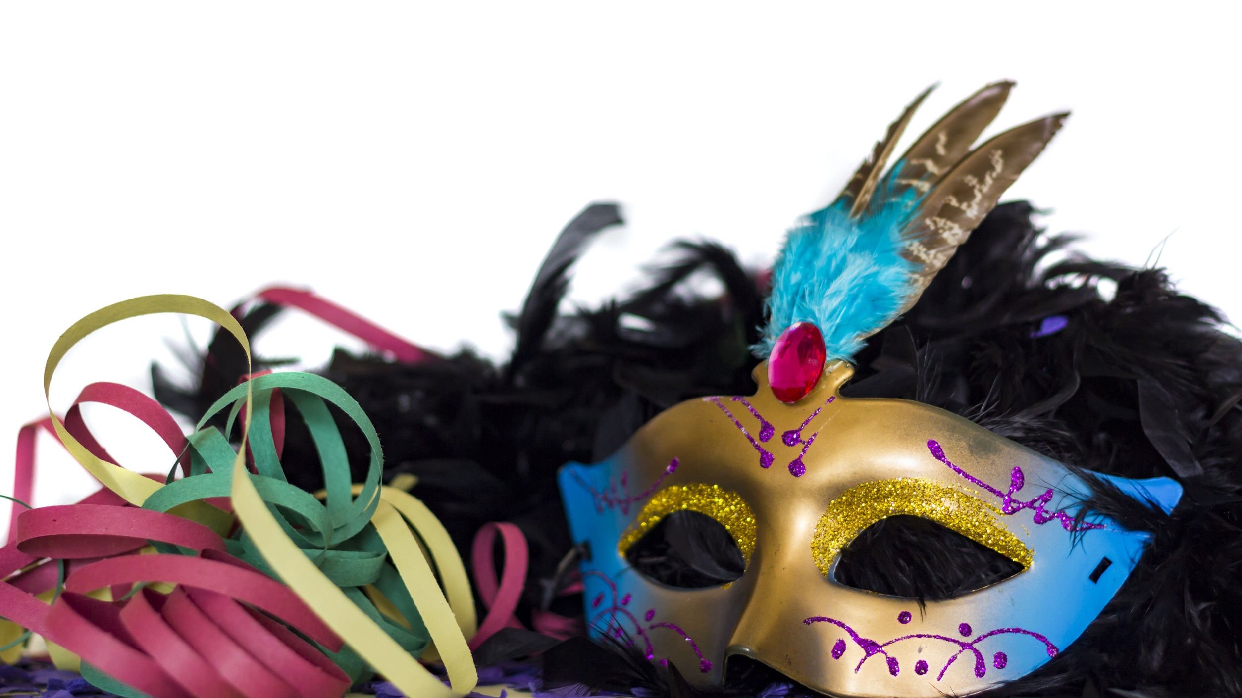 Foto de máscara e acessórios de carnaval