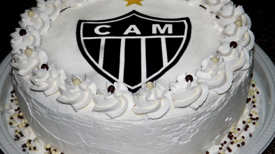 Foto de bolo de aniversário do atlético mineiro