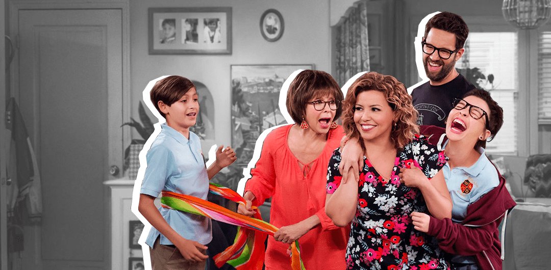 Foto de personagens da série One Day at a Time