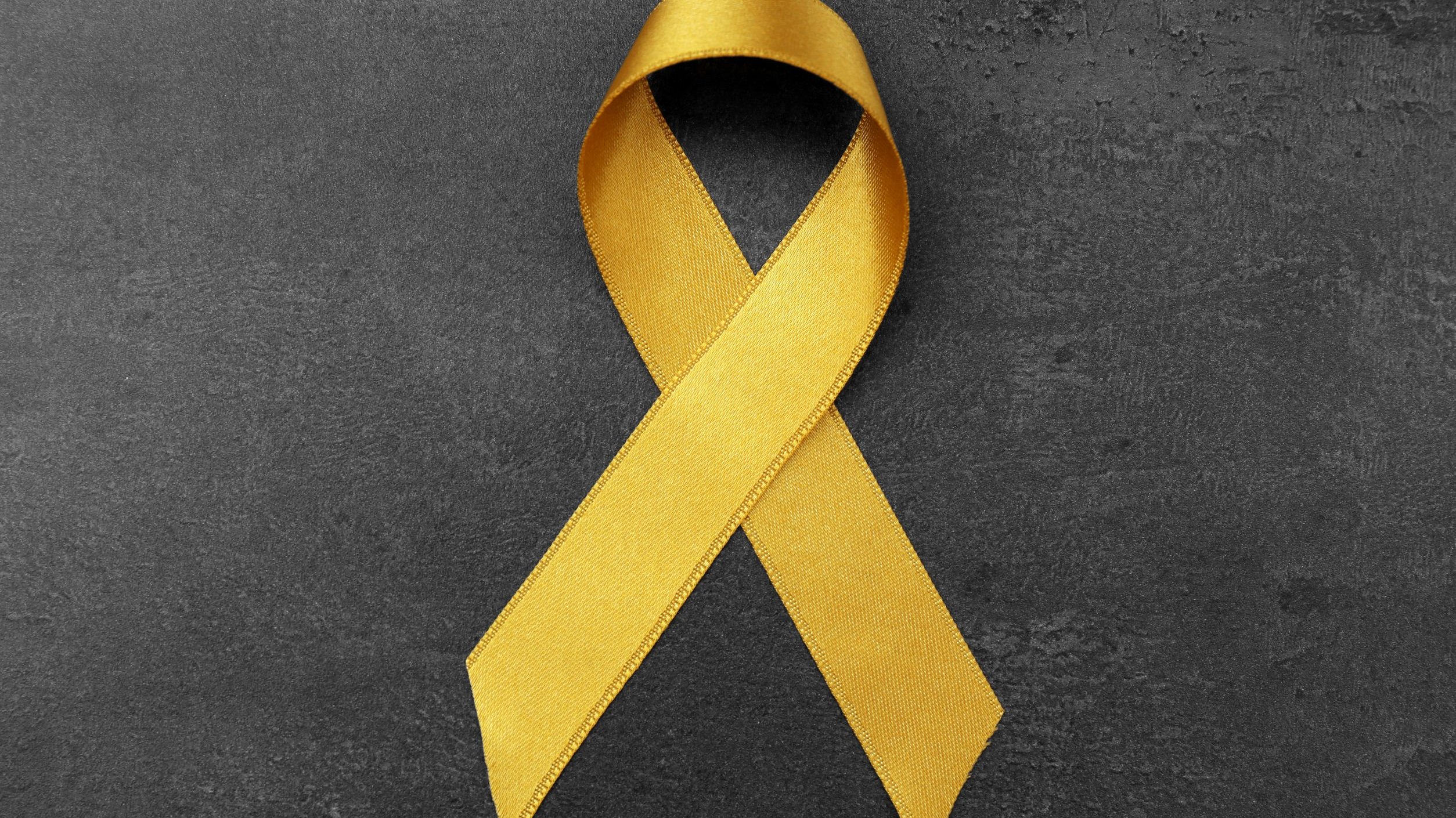 Fita amarela símbolo da campanha setembro amarelo