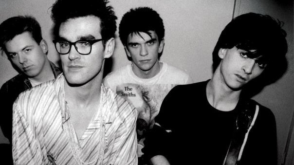 Integrantes da banda The Smiths