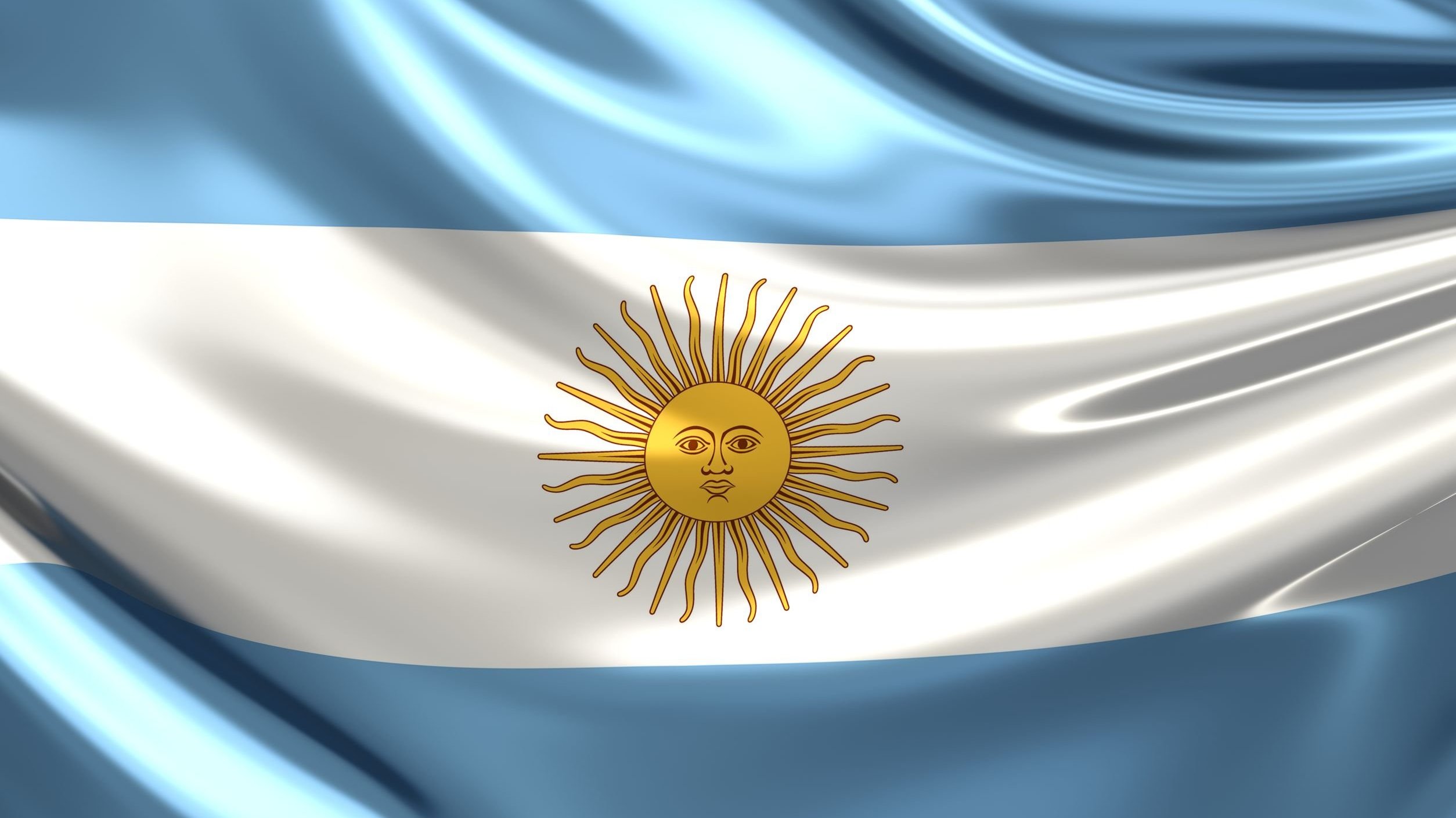 Bandeira da Argentina.