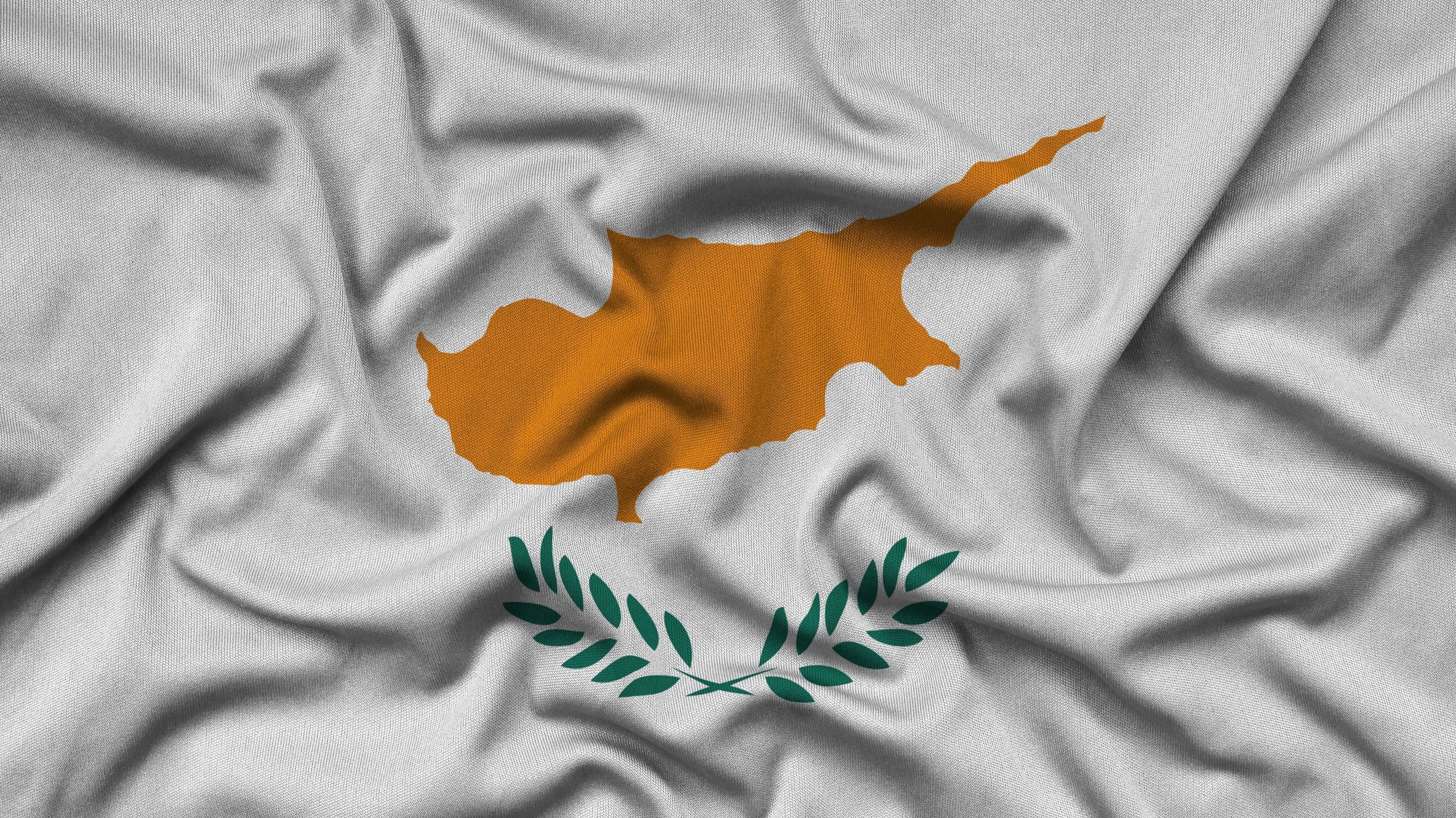 Bandeira do Chipre.