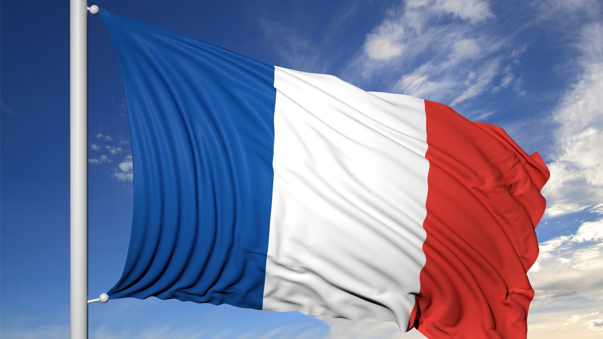 Bandeira da França.