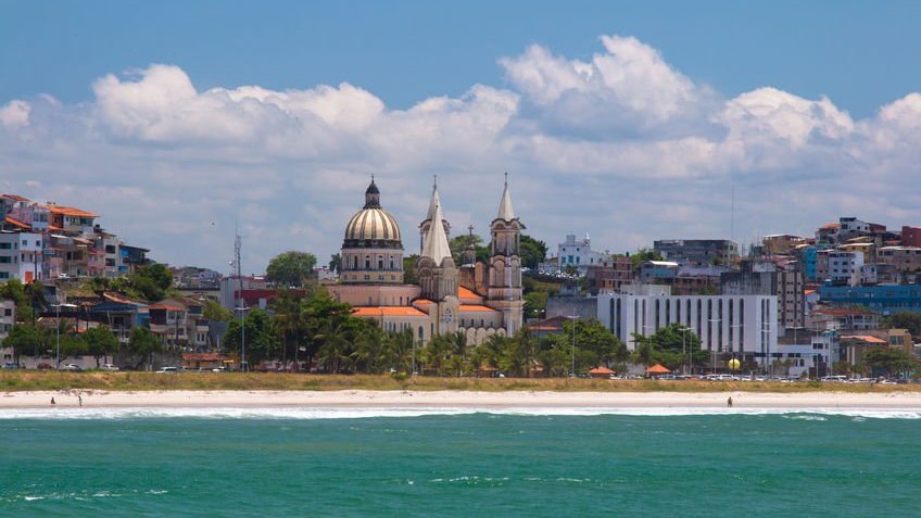 Ilhéus cidade turística no sul da Bahia, Brasil