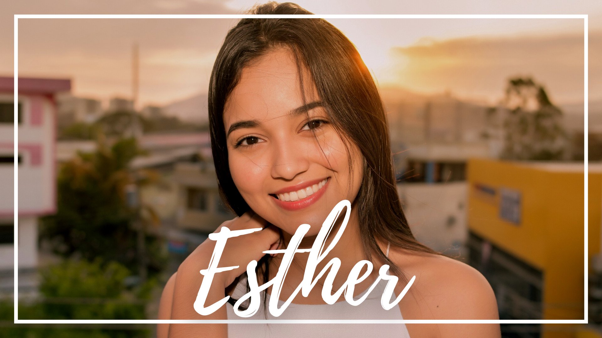 Luis Alberton León Vélez / Pixabay / Canva / Mensagens Com Amor Uma garota jovem, de pele morena e cabelos pretos sorrindo.