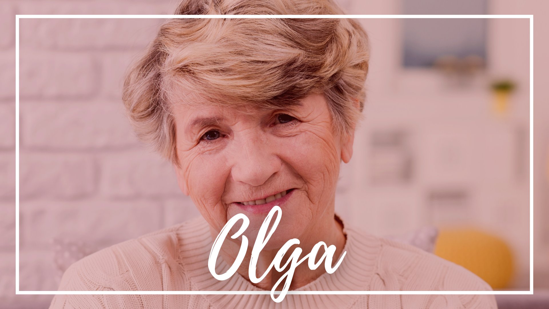 KatarzynaBialasiewicz de Getty Images Pro / Canva / Mensagens Com Amor Uma mulher idosa sorrindo. Ela tem cabelos loiros curtos.