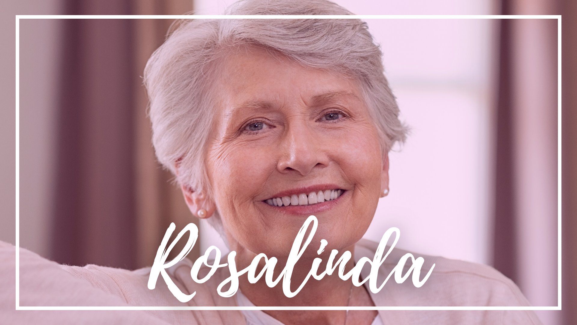 Ridofranz de Getty Images Pro / Canva / Mensagens Com Amor Uma mulher de cabelos brancos sorrindo.