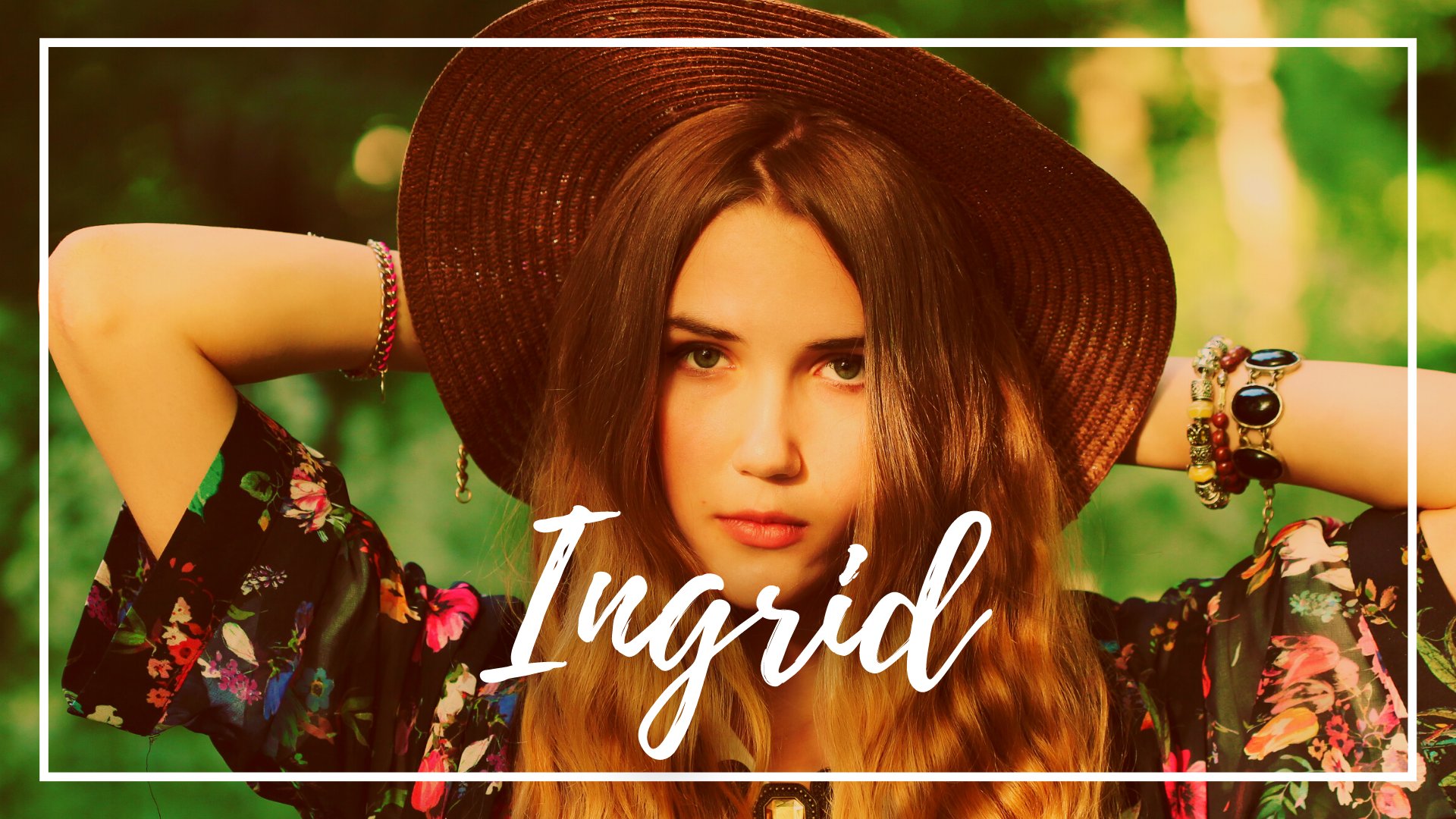 Kseniia Perminova / Canva / Mensagens Com Amor Uma mulher branca com um chapéu.