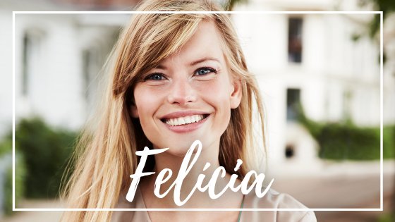 Mensagens Com Amor / Canva Mulher sorrindo para a foto