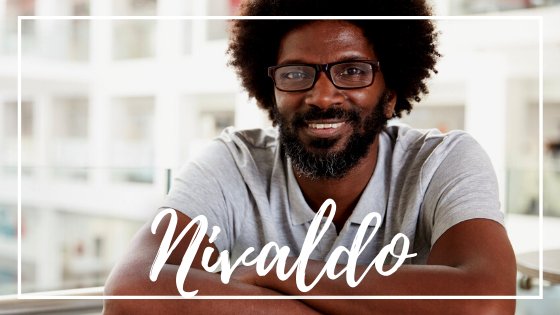 stockbroker / 123RF / Mensagens com Amor / Canva Pro Homem negro intelectual de meia-idade