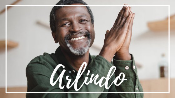 lightfieldstudios/ 123RF / Mensagens com Amor / Canva Pro Homem negro de meia idade sorrindo