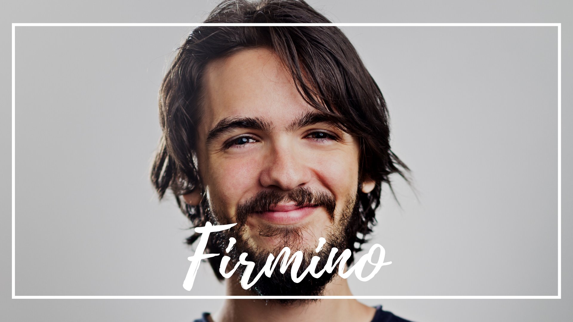 SensorSpot de Getty Images Signature / Canva / Mensagens Com Amor Um homem branco barbado e de cabelos lisos. Ele sorri.