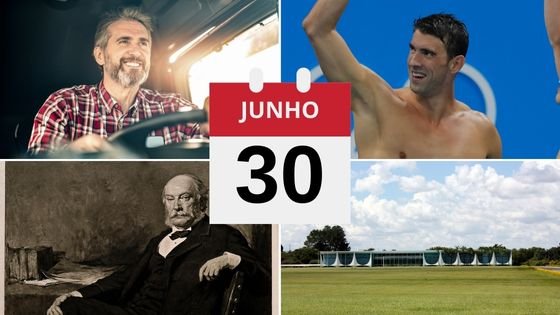 Montagem dos fatos de 30 de junho