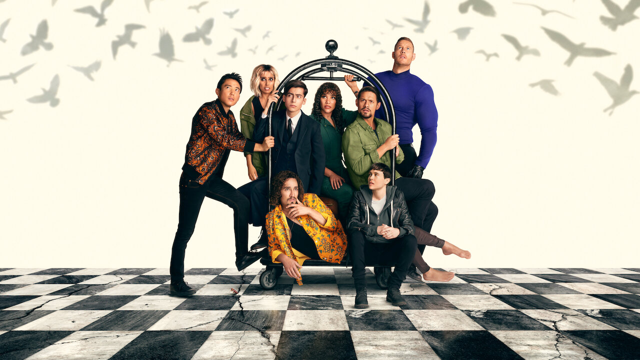 Pôster da série 'The Umbrella Academy'