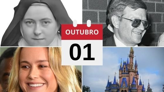 Montagem do fatos de 01 de outubro