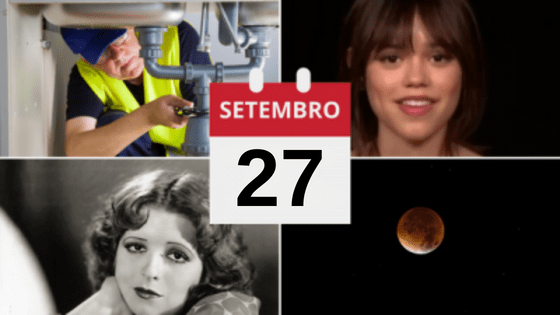 O que se comemora no dia 27 de setembro?