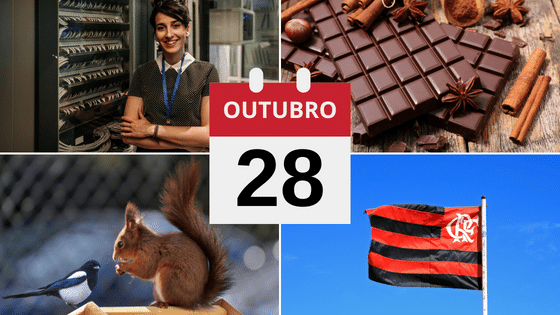 Servidora pública, chocolate, animação e time Flamengo.