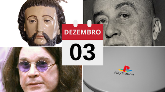 Montagem com os acontecimentos de 03 de dezembro