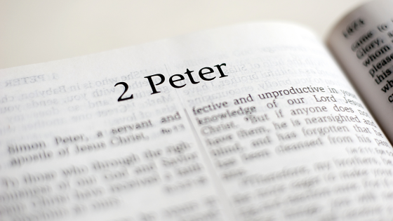 Imagem do livro 2 Pedro na Bíblia.